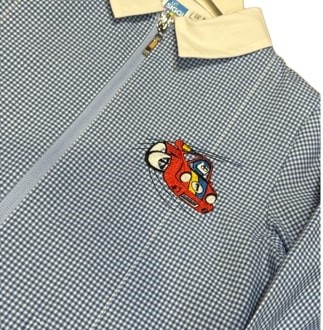 Grembiulini asilo maschio