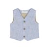 Gilet misto lino baby m.