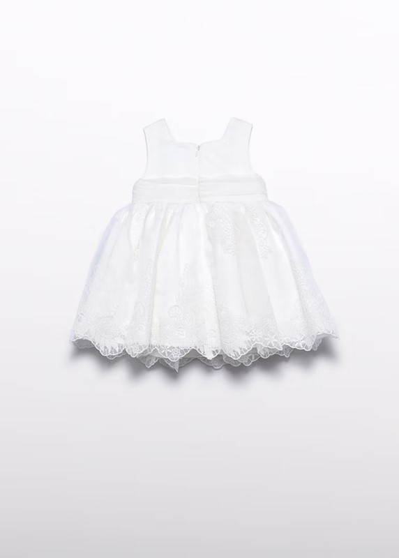 Vestito organza ricamato