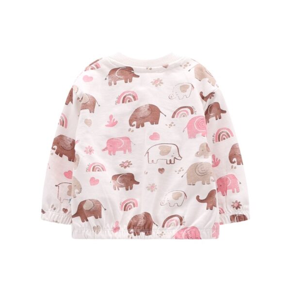 Completo felpa e jersey stretch neonata