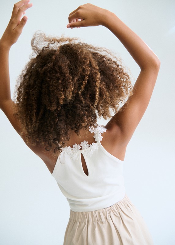 Maglietta con bretelle