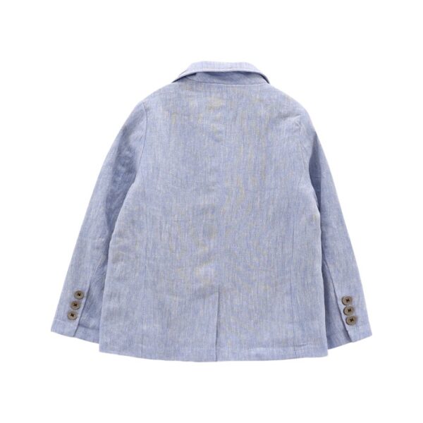 Giacca misto lino bambino