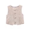 Gilet misto lino baby m.