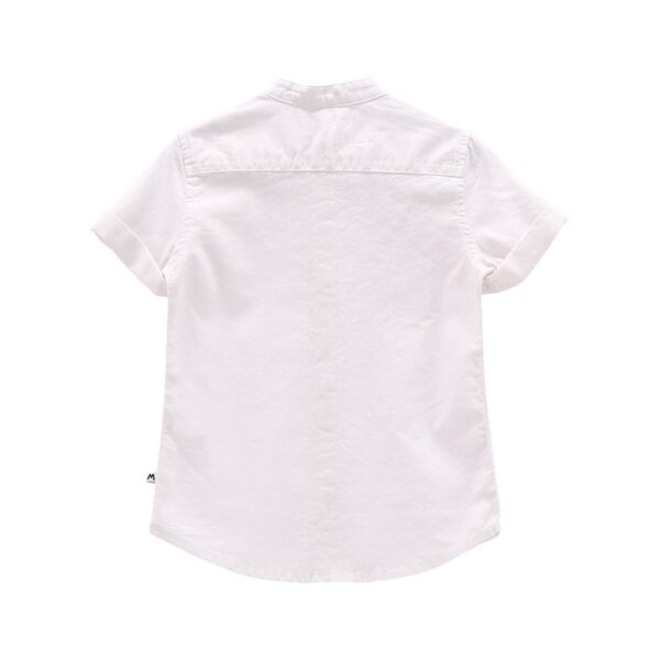 73E4B6168AF9DCCA1779E16D152374A8_ Camicia m/c.misto lino ragazzo