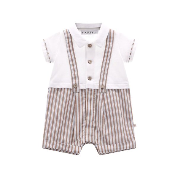 Pagliaccetto jersey e fantasia neonato