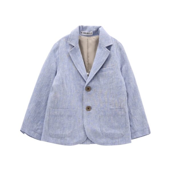 Giacca misto lino bambino