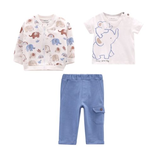 Completo felpa e jersey neonato