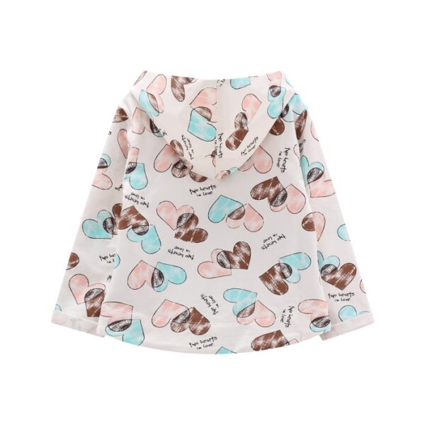 Maglia z/l.c/capp.felpa stretch bambina