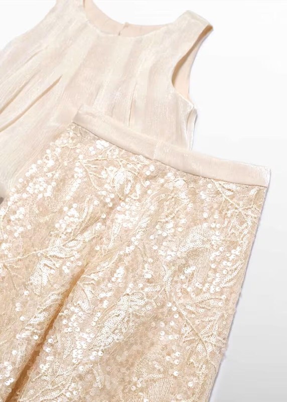 Compl. pant. lungo e lustrini