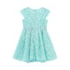 Abito m/c.pizzo ragazza