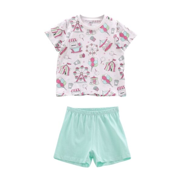 Pigiama corto jersey ragazza