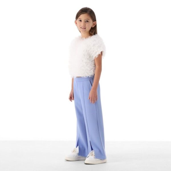 Pantalone poliestere operato ragazza