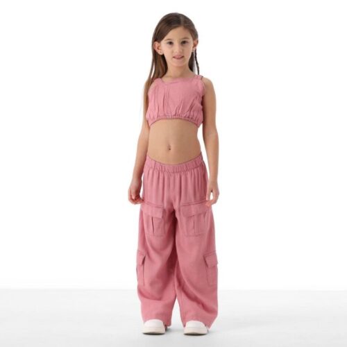 Pantalone  viscosa lino ragazza