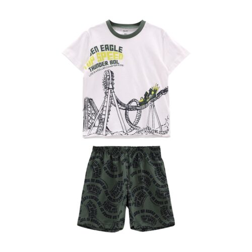 Pigiama corto jersey ragazzo