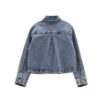 Giubbino denim stretch ragazza