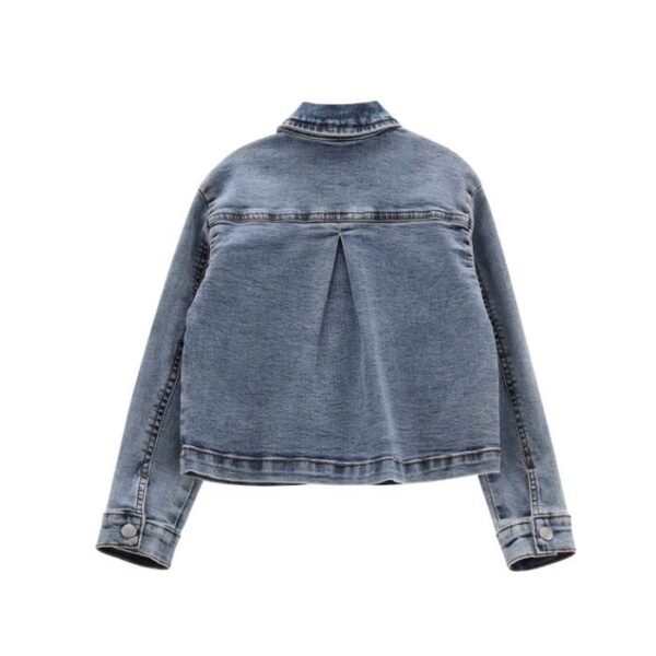 Giubbino denim stretch ragazza