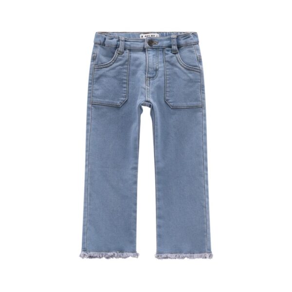 Pantalone denim stretch bambina