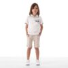 Bermuda misto lino bambino