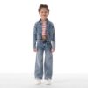 Giubbino denim stretch ragazza