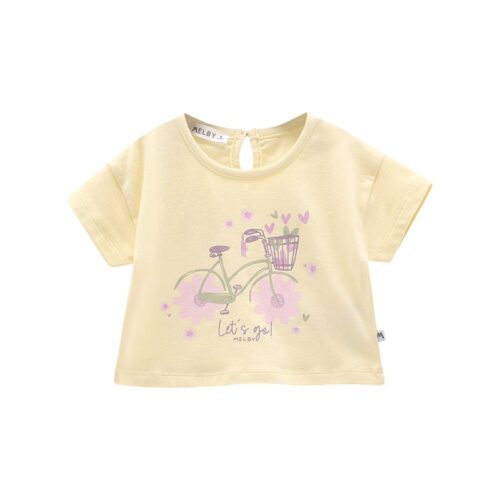 T-shirt m/c.jersey stretch baby f.