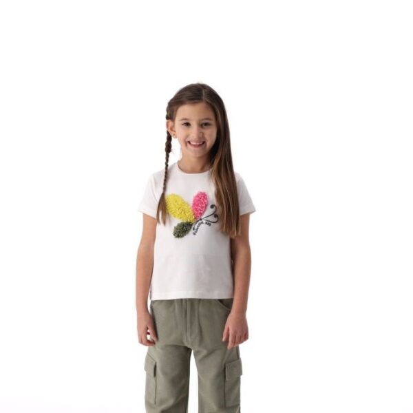 T-shirt m/c.jersey stretch bambina