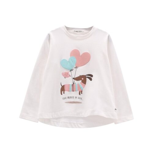T-shirt m/l.jersey stretch bambina