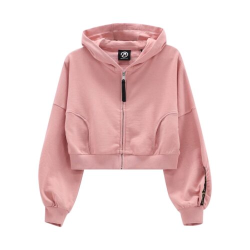 Maglia c/capp. z/lunga felpa ragazza