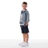 Giubbino denim stretch bambino