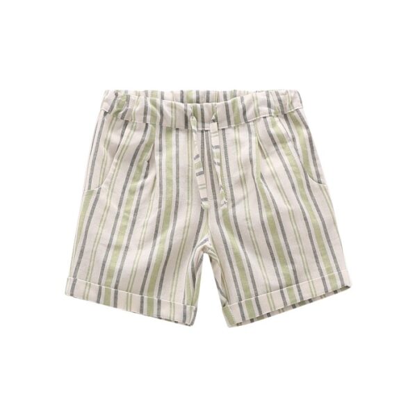 Bermuda cotone/lino bambino