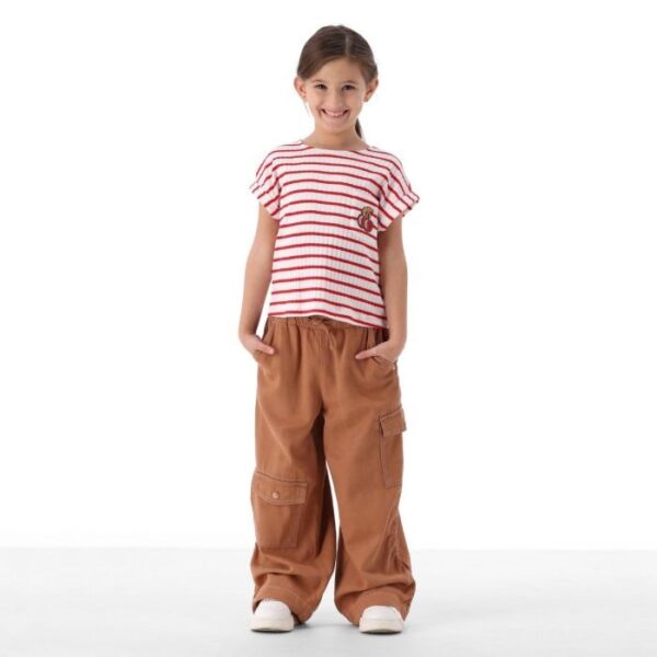 T-shirt m/c.jersey tinto filo ragazza