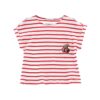 T-shirt m/c.jersey tinto filo ragazza
