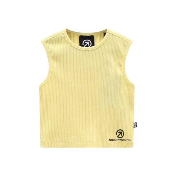 Top costina stretch ragazza