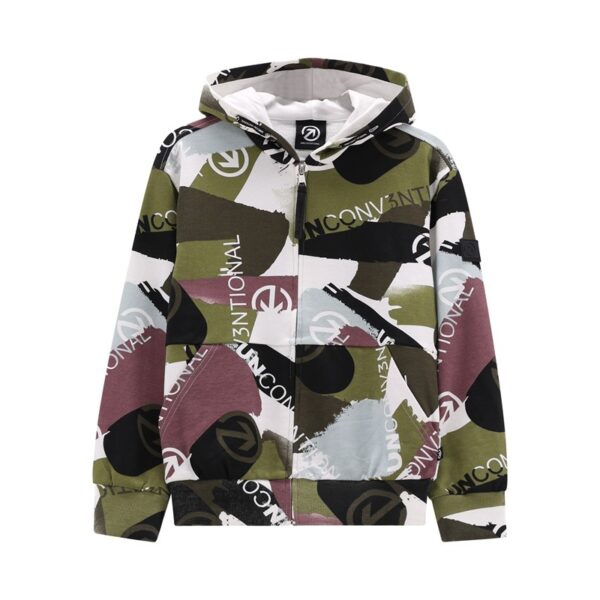 Maglia c/capp. z/lunga felpa ragazzo