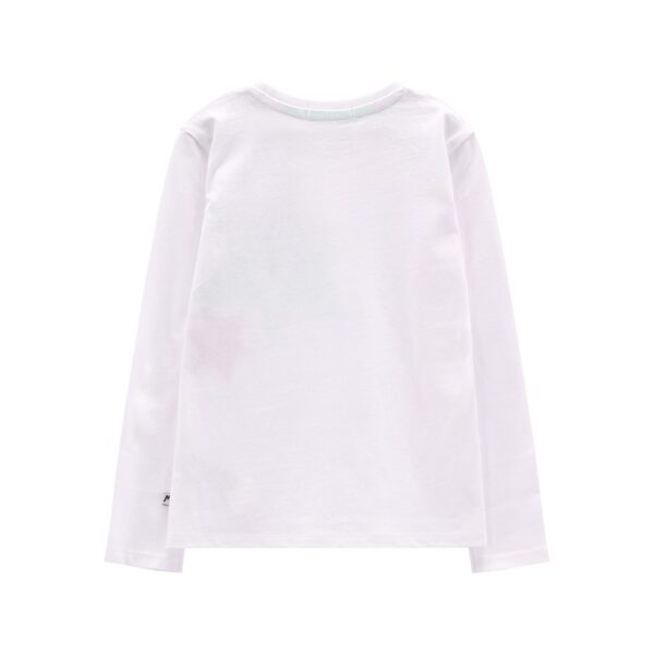 T-shirt g/collo m/l. jersey ragazza
