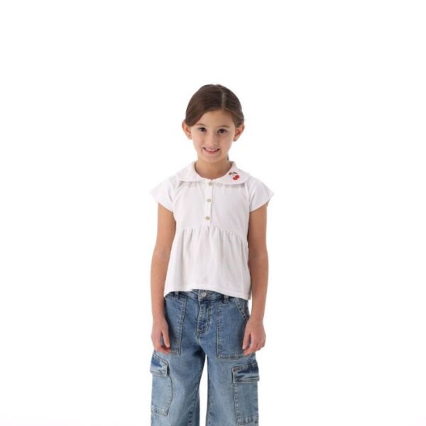 T-shirt m/c.jersey stretch bambina