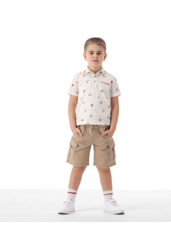 Bermuda drill stretch bambino