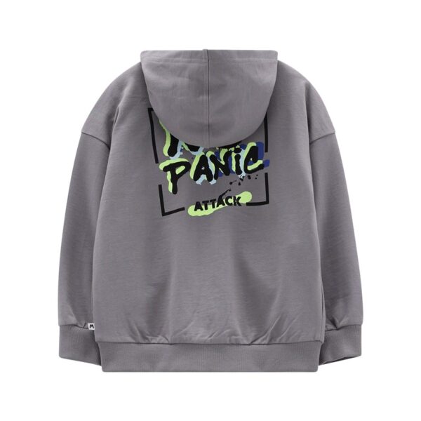 Maglia c/capp. z/lunga felpa ragazzo