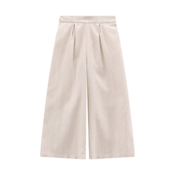 Pantalone lino ragazza