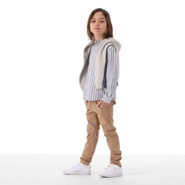 Pantalone tessuto canete bambino