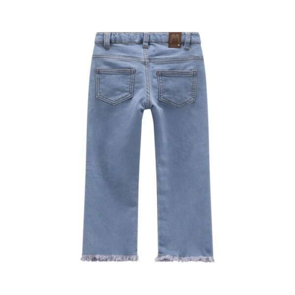Pantalone denim stretch bambina
