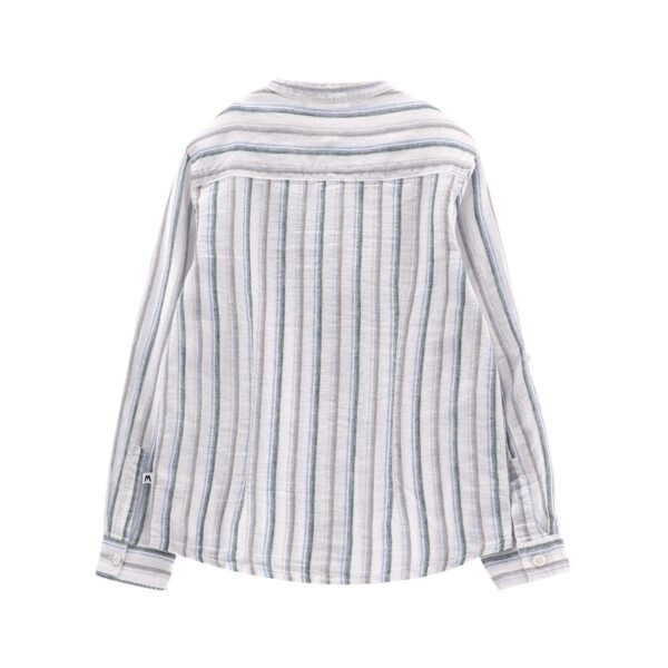 8811416D33CDCA216DF9222DCC2B917F_ Camicia m/l.misto lino ragazzo