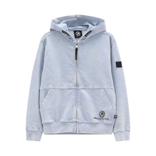 Maglia c/capp. z/lunga felpa acidata ragazzo