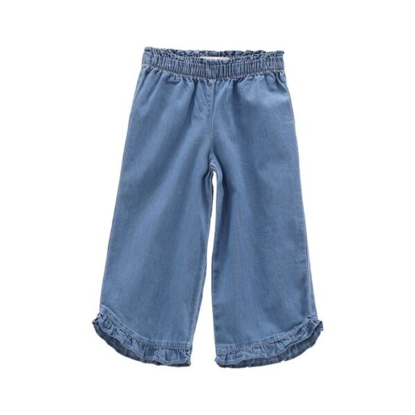 Pantalone chambray bambina