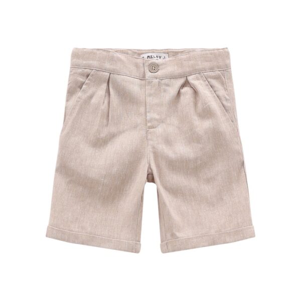 Bermuda misto lino bambino
