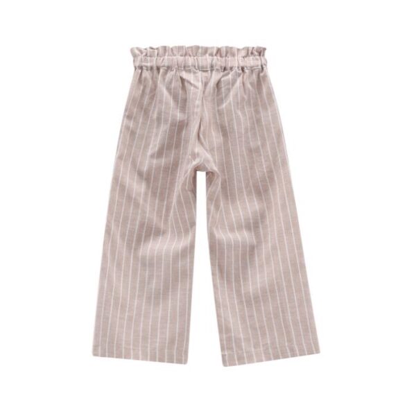 Pantalone lino cotone bambina