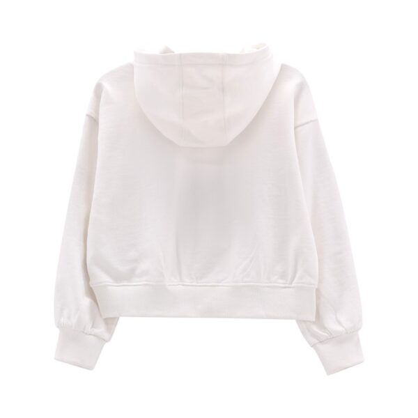 Maglia c/capp.felpa ragazza