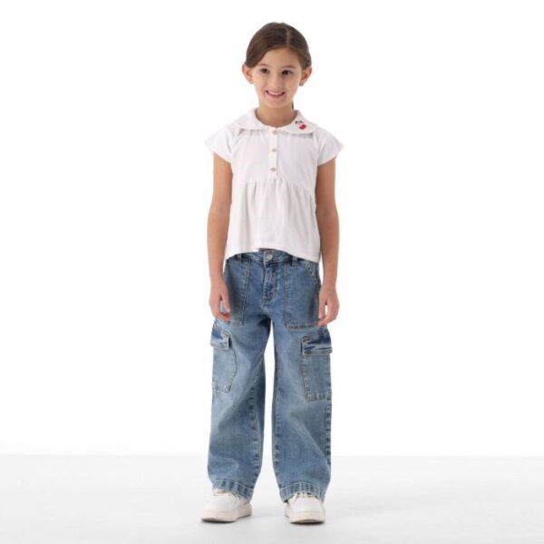 T-shirt m/c.jersey stretch bambina