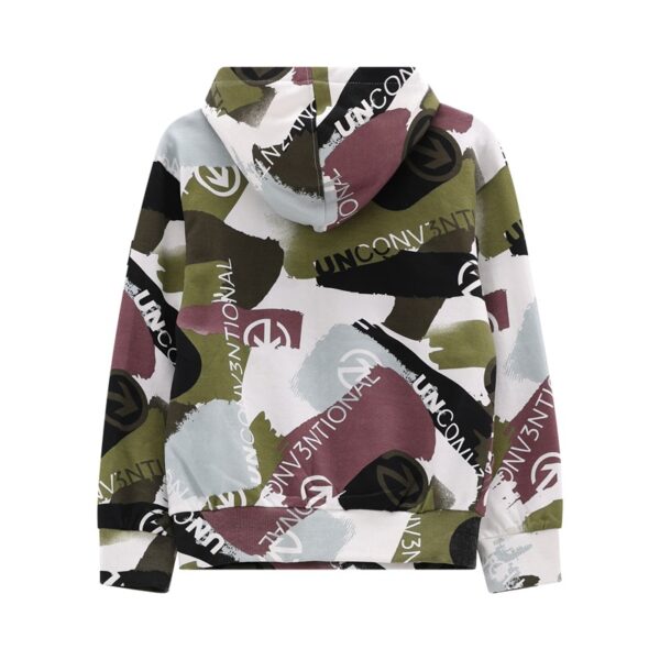 Maglia c/capp. z/lunga felpa ragazzo