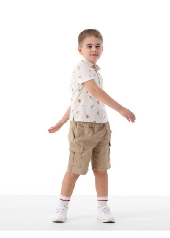 Bermuda drill stretch bambino