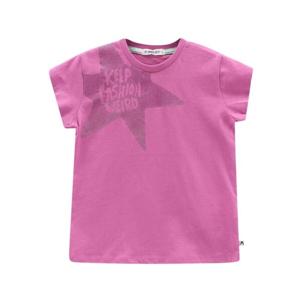 T-shirt g/collo m/c.jersey ragazza